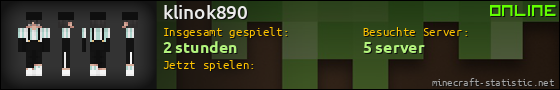 Benutzerleisten 560x90 für klinok890