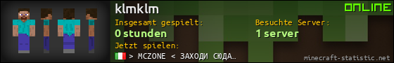 Benutzerleisten 560x90 für klmklm