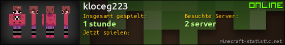 Benutzerleisten 560x90 für kloceg223