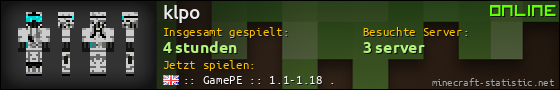 Benutzerleisten 560x90 für klpo