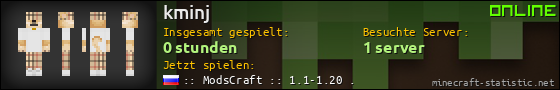 Benutzerleisten 560x90 für kminj