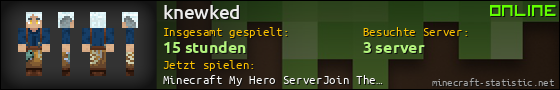 Benutzerleisten 560x90 für knewked