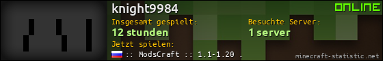 Benutzerleisten 560x90 für knight9984