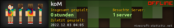 Benutzerleisten 560x90 für koM