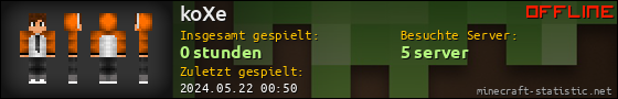 Benutzerleisten 560x90 für koXe