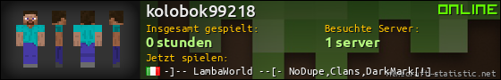 Benutzerleisten 560x90 für kolobok99218