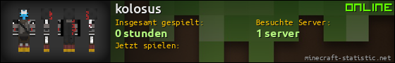 Benutzerleisten 560x90 für kolosus