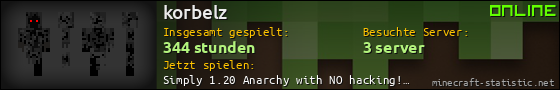 Benutzerleisten 560x90 für korbelz
