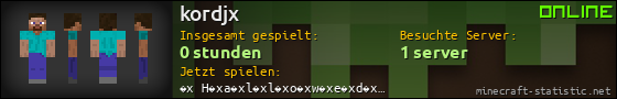 Benutzerleisten 560x90 für kordjx