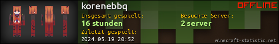 Benutzerleisten 560x90 für korenebbq