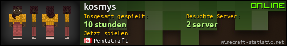 Benutzerleisten 560x90 für kosmys