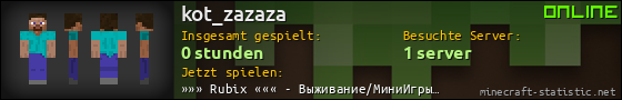 Benutzerleisten 560x90 für kot_zazaza