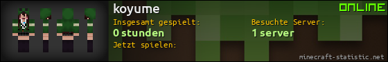 Benutzerleisten 560x90 für koyume