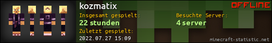 Benutzerleisten 560x90 für kozmatix