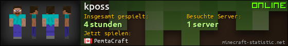 Benutzerleisten 560x90 für kposs