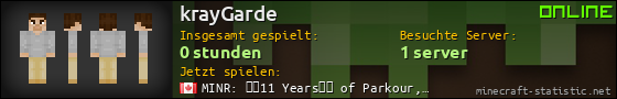 Benutzerleisten 560x90 für krayGarde