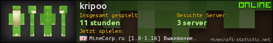 Benutzerleisten 560x90 für kripoo