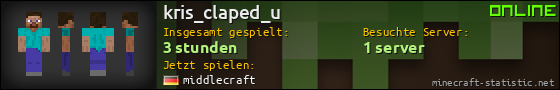 Benutzerleisten 560x90 für kris_claped_u