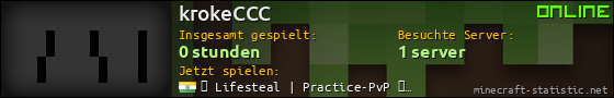 Benutzerleisten 560x90 für krokeCCC