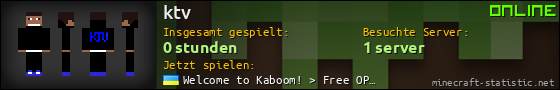 Benutzerleisten 560x90 für ktv
