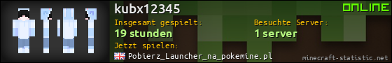 Benutzerleisten 560x90 für kubx12345