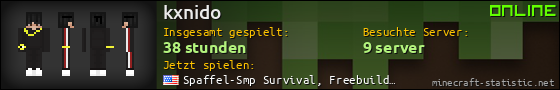 Benutzerleisten 560x90 für kxnido