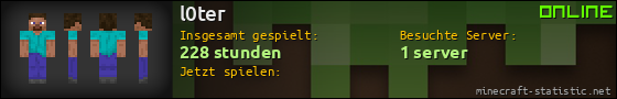 Benutzerleisten 560x90 für l0ter