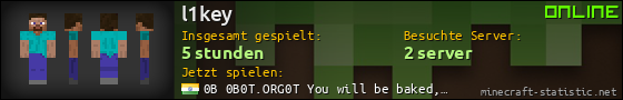 Benutzerleisten 560x90 für l1key