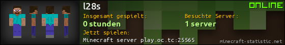 Benutzerleisten 560x90 für l28s
