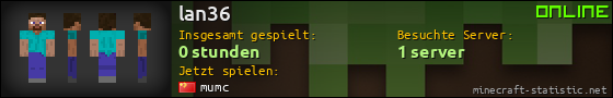 Benutzerleisten 560x90 für lan36
