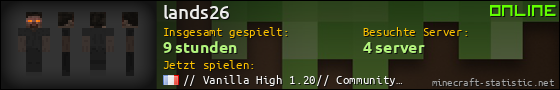 Benutzerleisten 560x90 für lands26