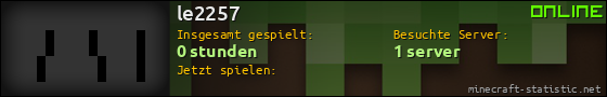 Benutzerleisten 560x90 für le2257