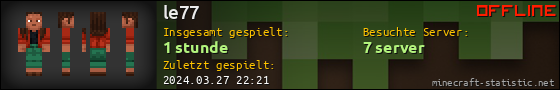Benutzerleisten 560x90 für le77