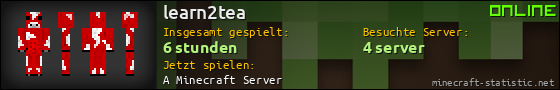 Benutzerleisten 560x90 für learn2tea