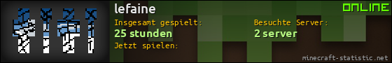 Benutzerleisten 560x90 für lefaine