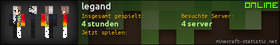 Benutzerleisten 560x90 für legand