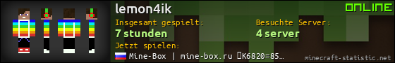 Benutzerleisten 560x90 für lemon4ik