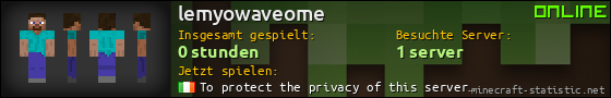 Benutzerleisten 560x90 für lemyowaveome