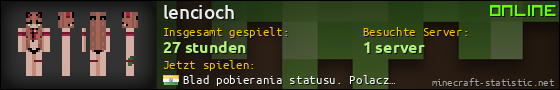 Benutzerleisten 560x90 für lencioch