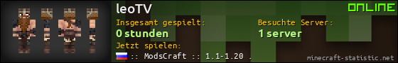 Benutzerleisten 560x90 für leoTV