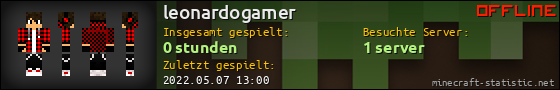 Benutzerleisten 560x90 für leonardogamer