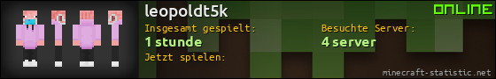 Benutzerleisten 560x90 für leopoldt5k