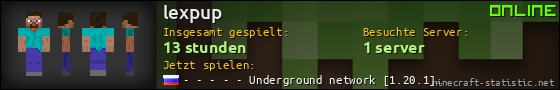 Benutzerleisten 560x90 für lexpup
