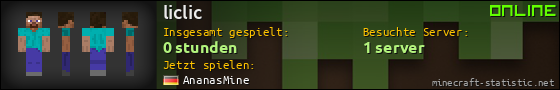 Benutzerleisten 560x90 für liclic