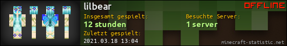 Benutzerleisten 560x90 für lilbear