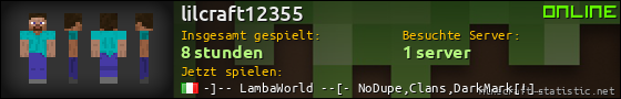 Benutzerleisten 560x90 für lilcraft12355