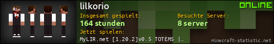 Benutzerleisten 560x90 für lilkorio
