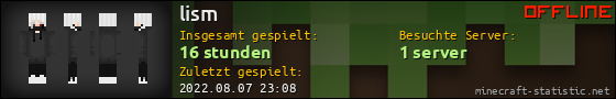 Benutzerleisten 560x90 für lism