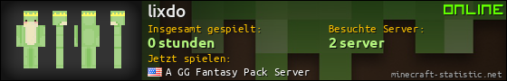 Benutzerleisten 560x90 für lixdo