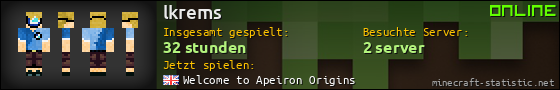 Benutzerleisten 560x90 für lkrems